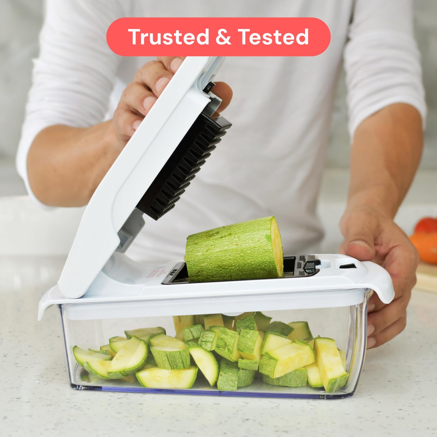 Fullstar 4-in-1 Food Chopper with Container