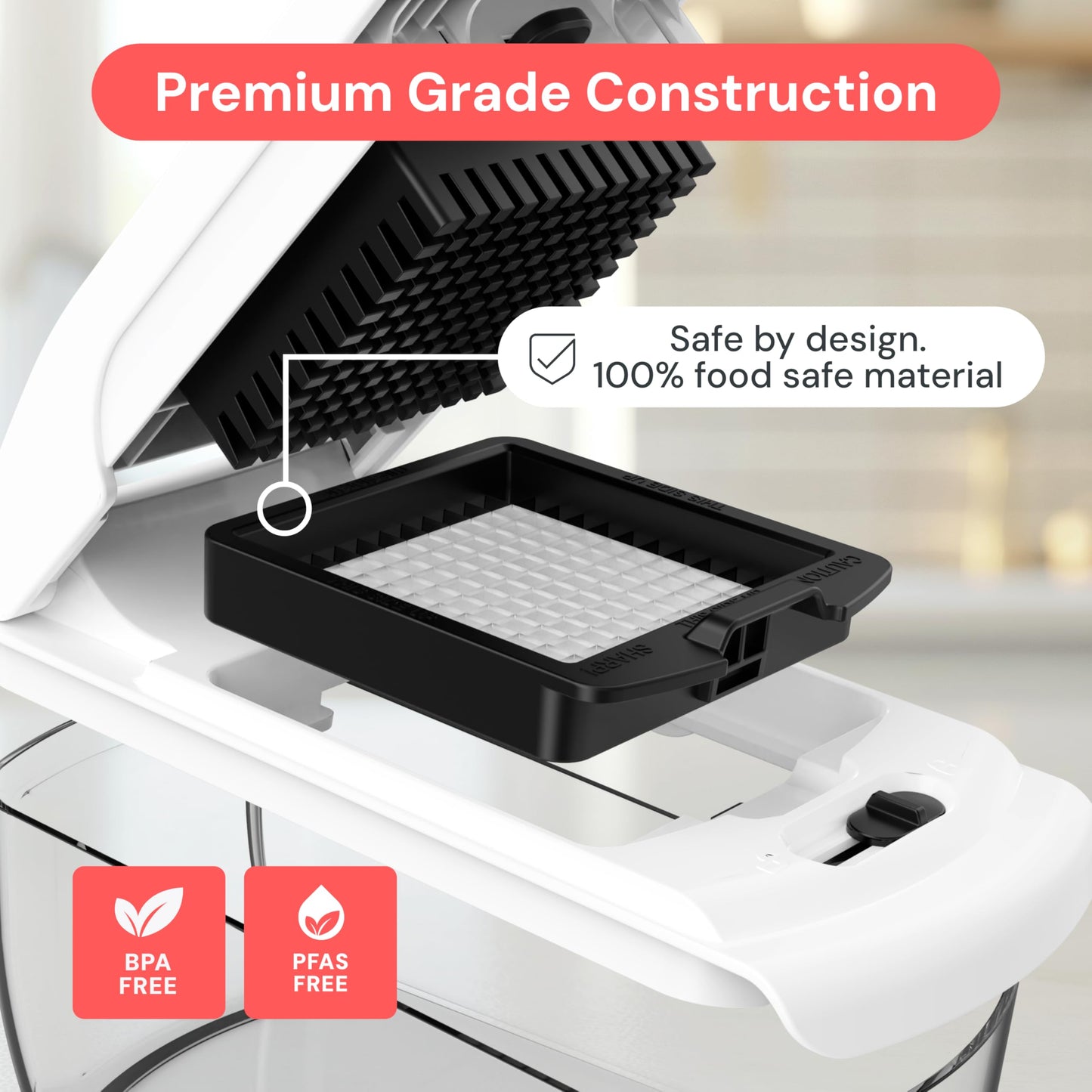 Fullstar 4-in-1 Food Chopper with Container